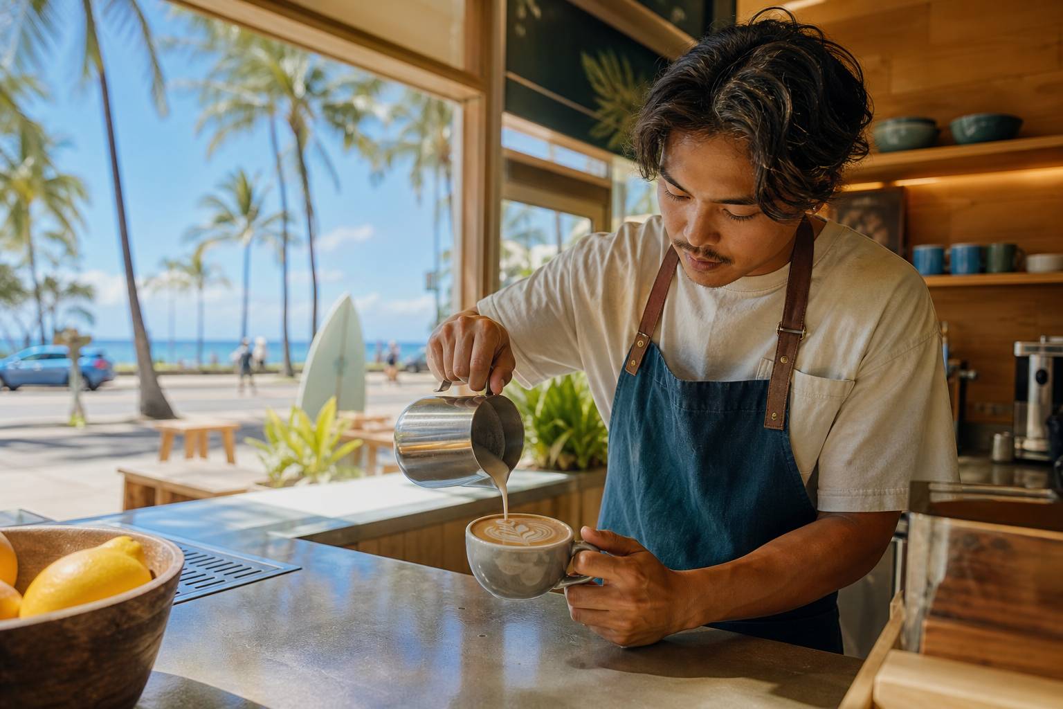 Les meilleurs coffee shops de Waikiki