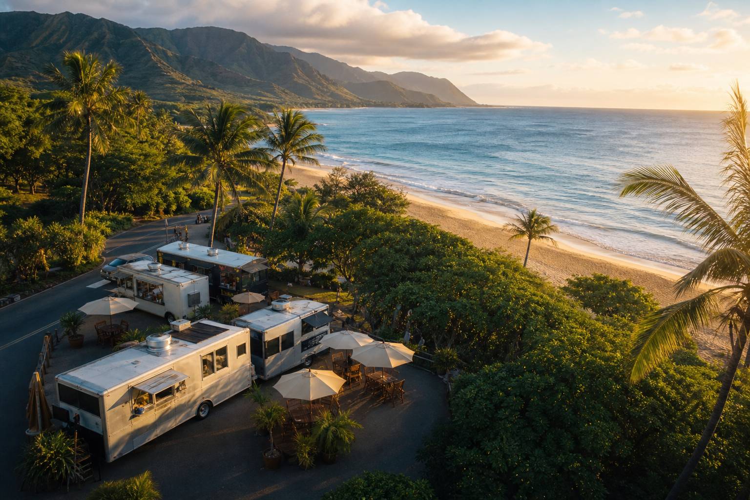 Les meilleurs food trucks de la North Shore d&rsquo;Oahu