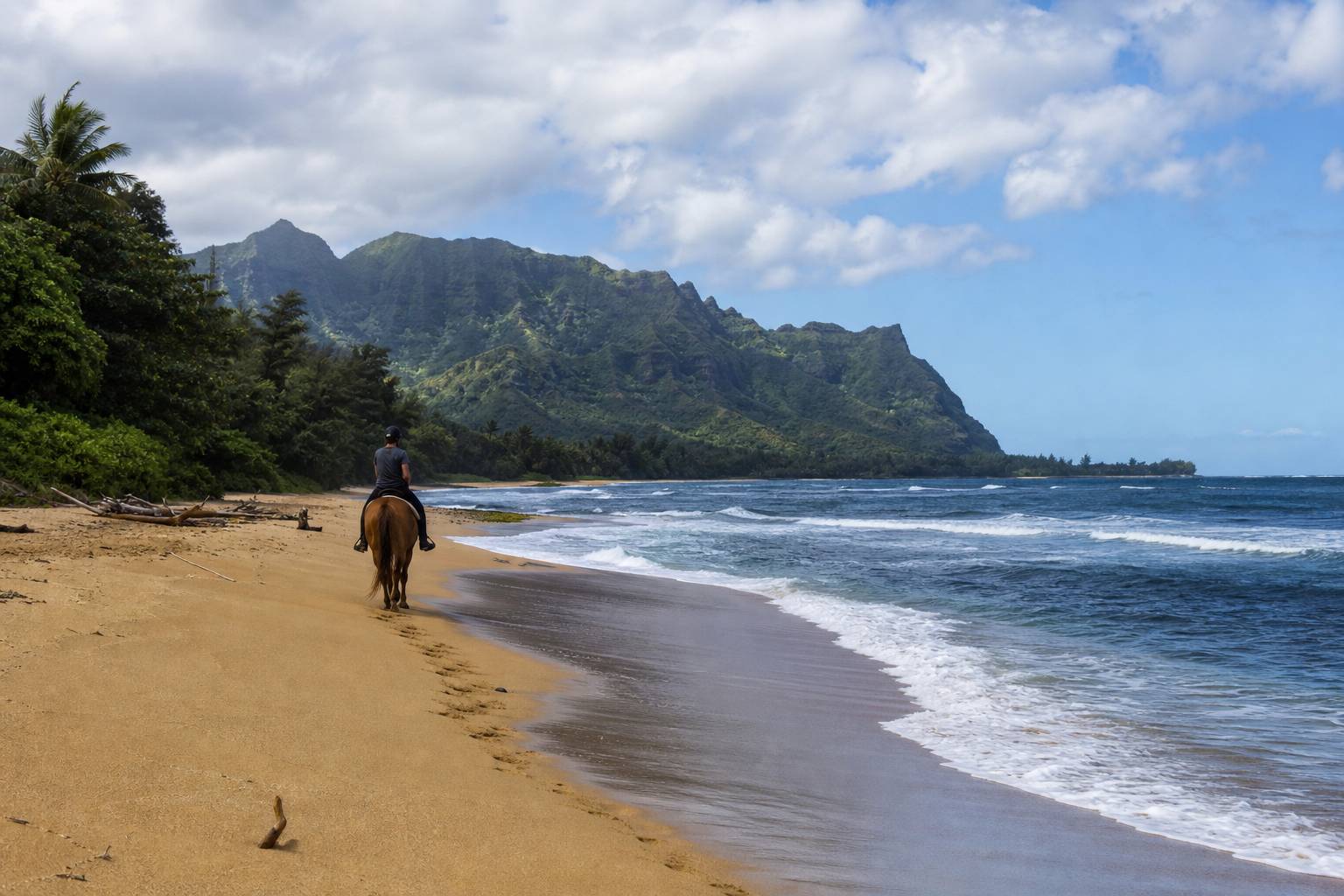 Tours à cheval à Kauai : les meilleures sorties