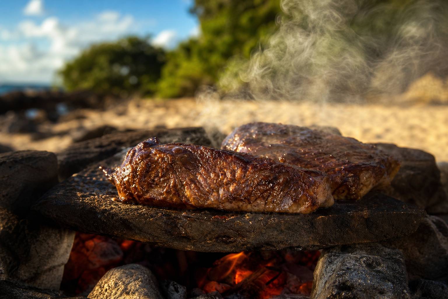 Pulehu steak : la grillade hawaïenne traditionnelle