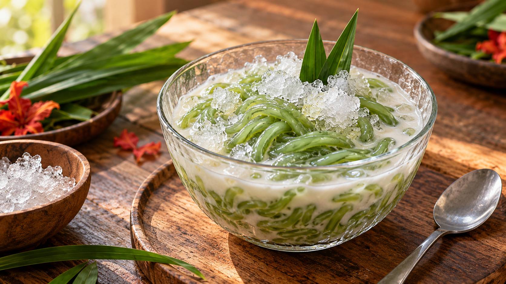 Vermicelles verts : tendance déco gourmande venue d&rsquo;Hawaï