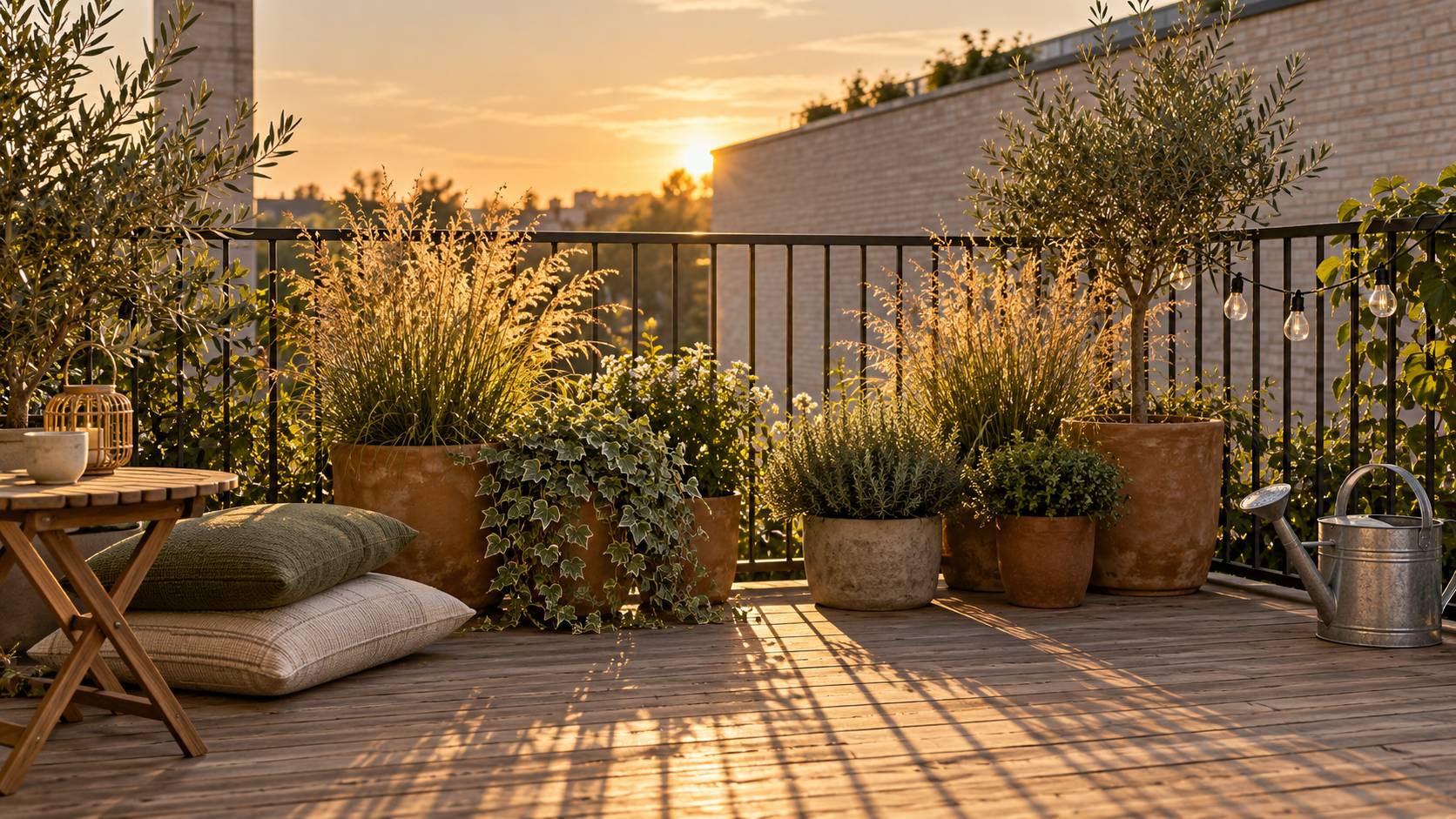 Terrasse et balcon : créer une ambiance végétale